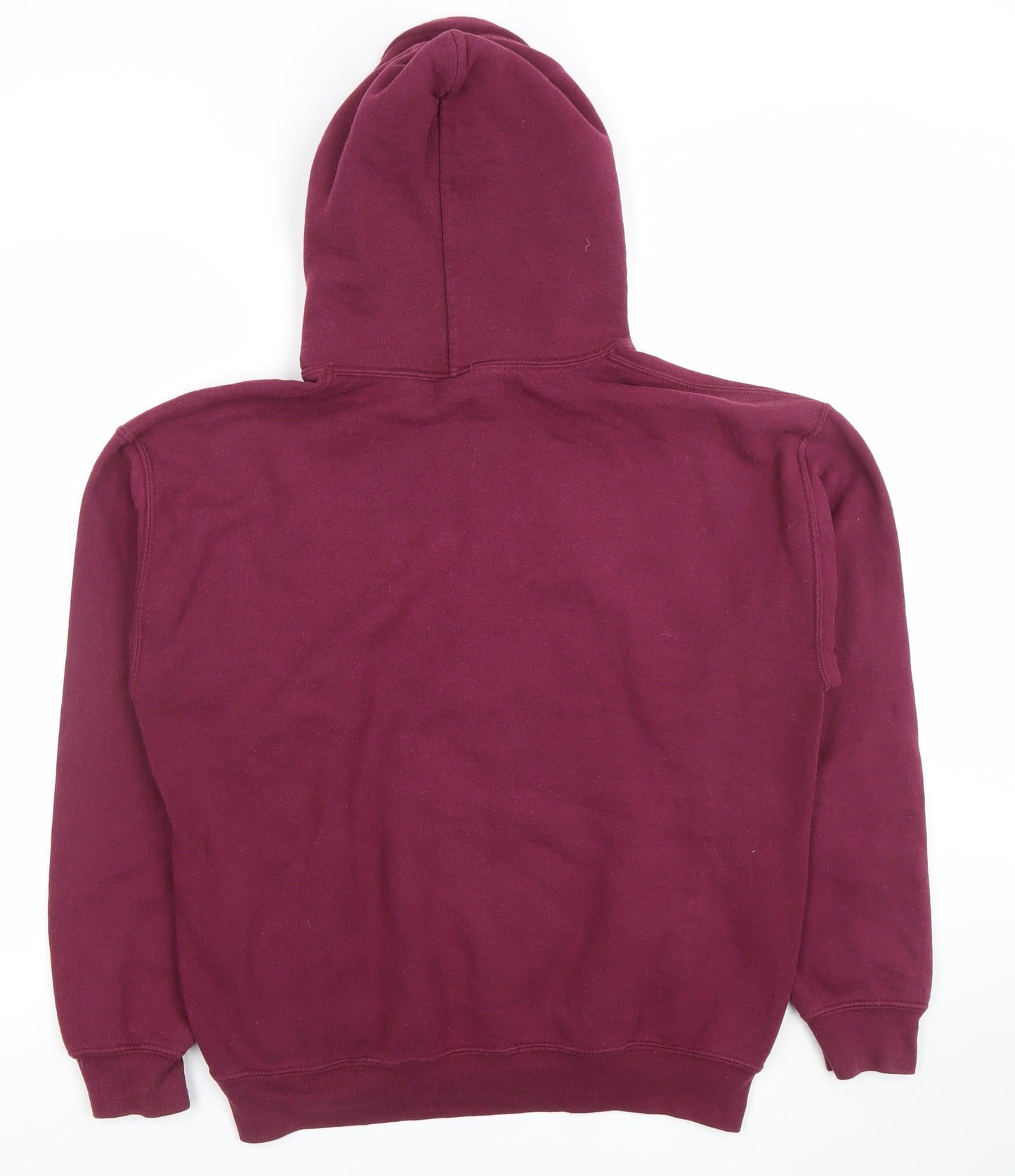 Gildan Heavy Blend Womens Burgundy Hoodie Université Paris Size M