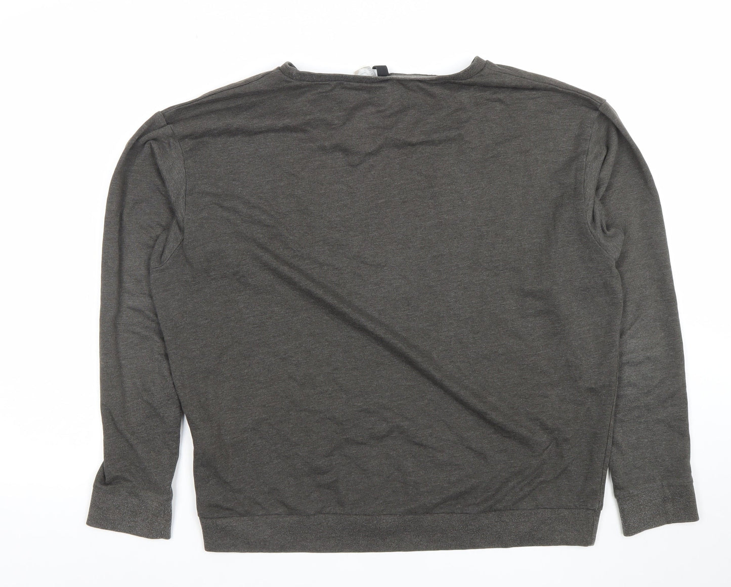 H&M Divided Women's Grey Celestial Graphic Sweatshirt Size L