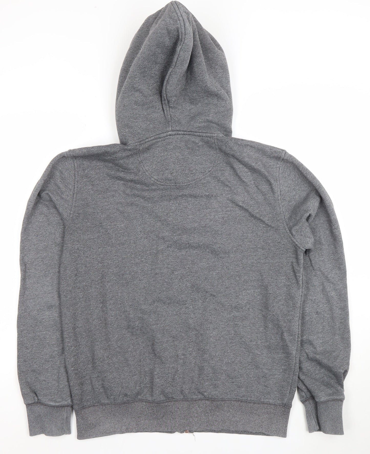 Womens UK Size L SoulCal & Co Grey Full Zip Hoodie