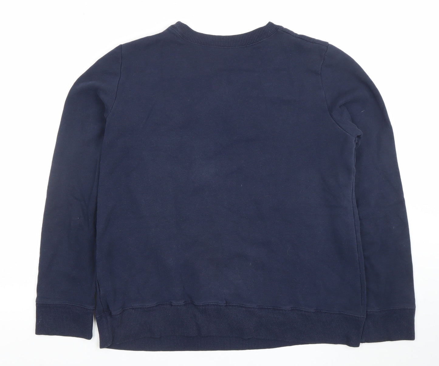 Mens UK Size M Hollister Blue Pullover Sweatshirt