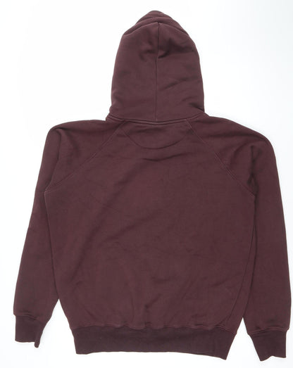 Mens UK Size XL Progress Brown Pullover Hoodie