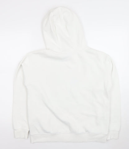 Disney x Primark White Hoodie Women S Pullover Graphic 100 Years of Wonder