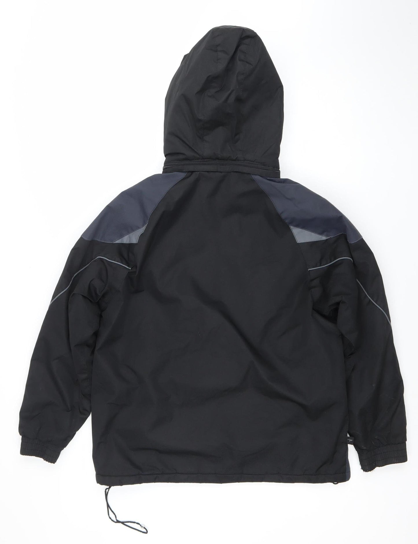 Parallel Boys Black Ski Jacket 11-12 Years Hooded Winter Coat