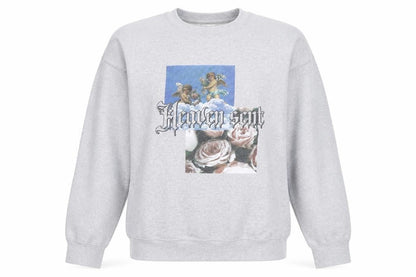 Womens UK Size M Spotted Grey Pullover Sweatshirt
