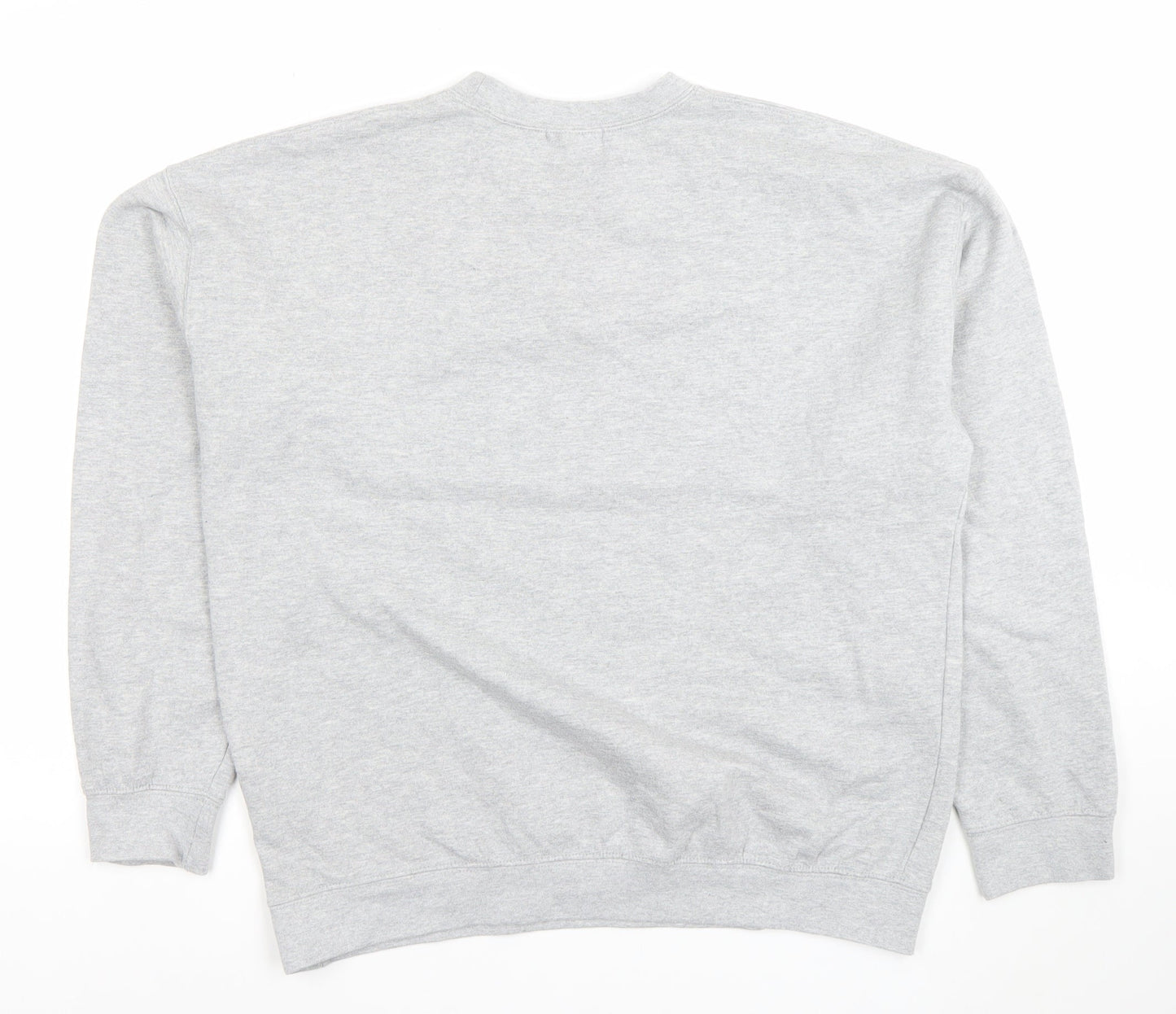 Womens UK Size M Spotted Grey Pullover Sweatshirt