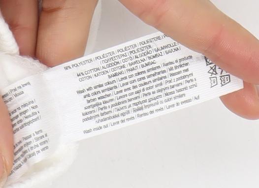 Primark Women White Katsushika Hokusai Graphic Sweatshirt XS