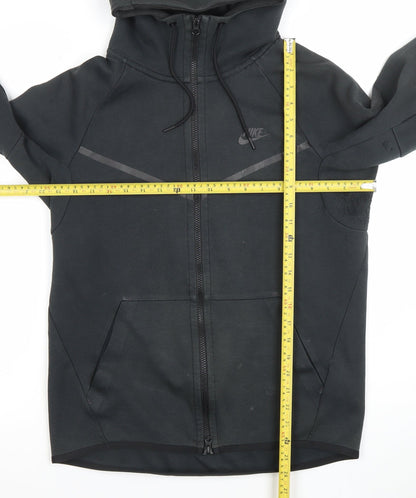 Mens UK Size S Nike Black Full Zip Hoodie