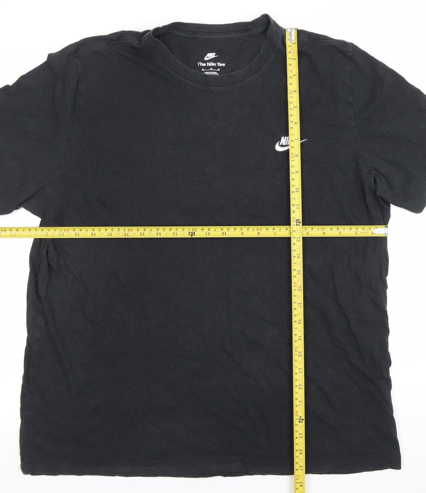 Nike Men's Black XL Crew Neck Cotton Sports T-Shirt