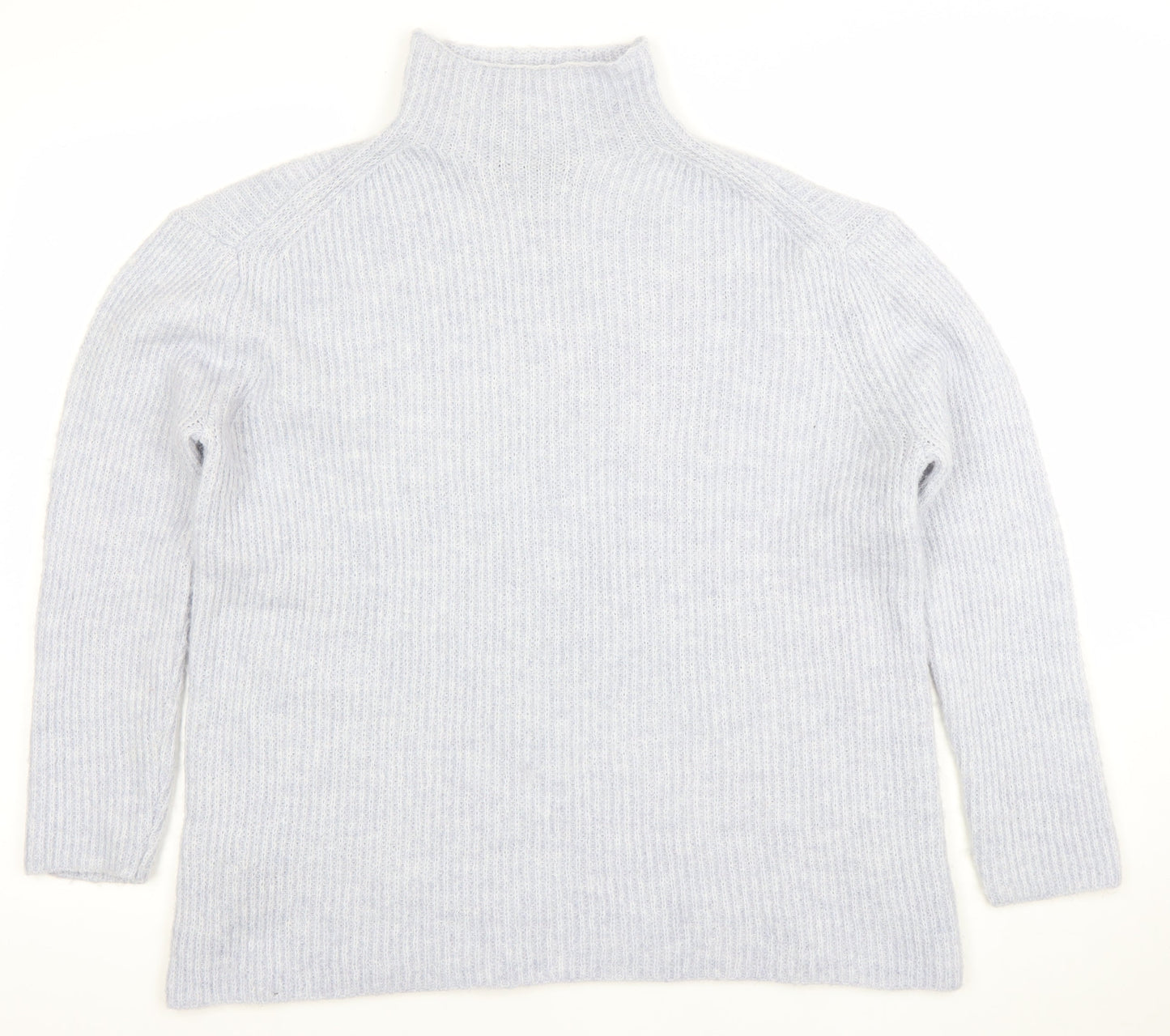 Womens UK Size S MNG Grey Pullover Jumper