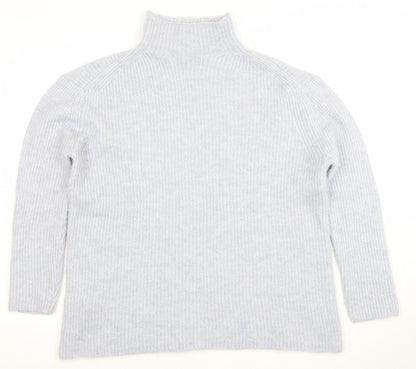 Womens UK Size S MNG Grey Pullover Jumper