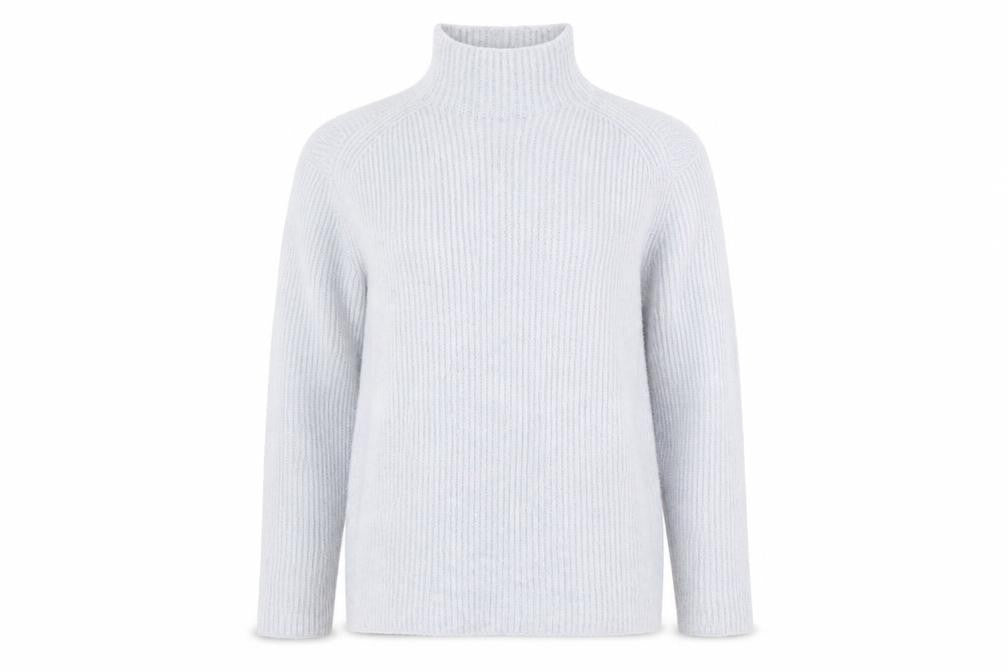 Womens UK Size S MNG Grey Pullover Jumper