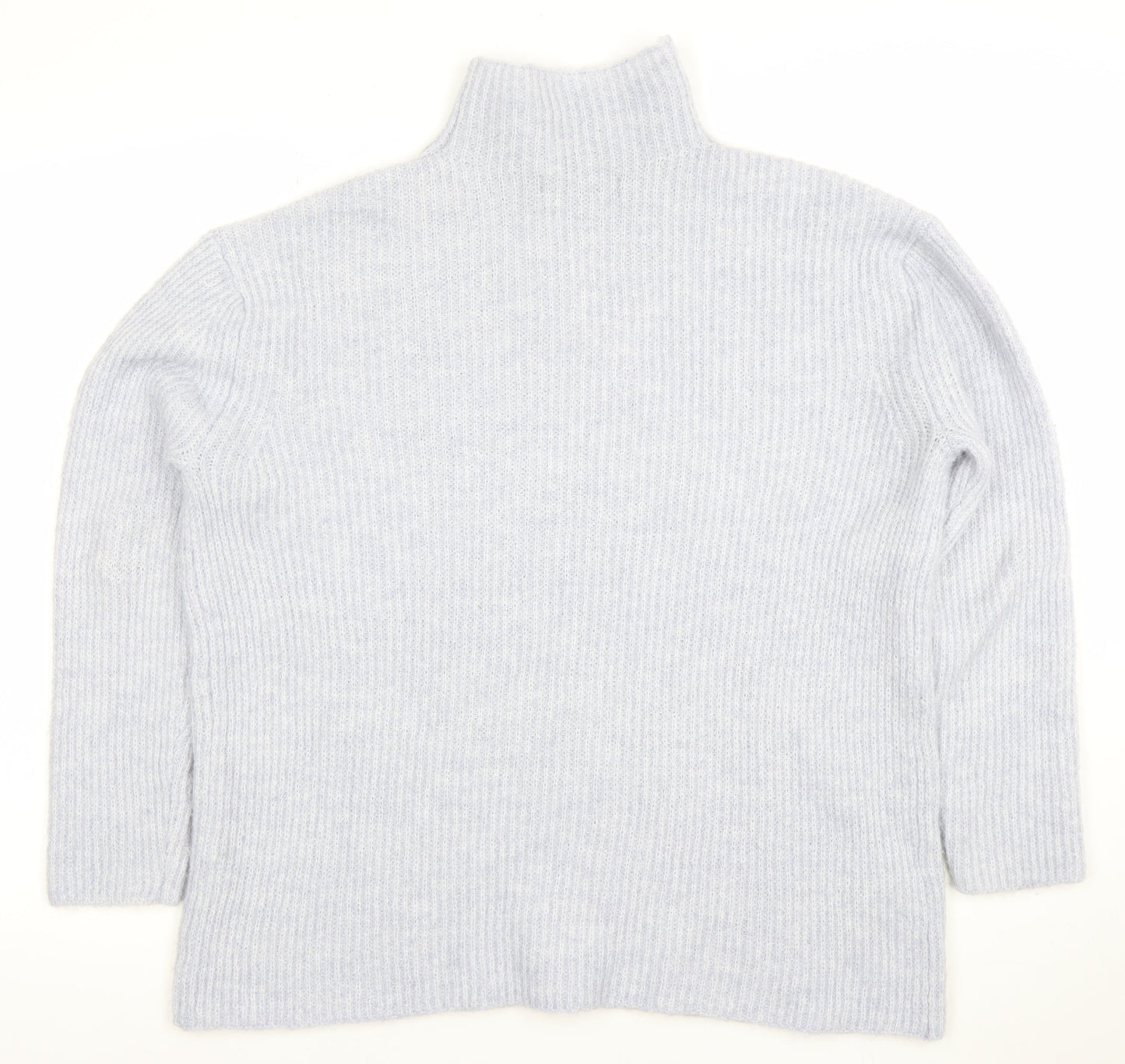 Womens UK Size S MNG Grey Pullover Jumper