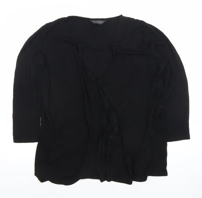 Dorothy Perkins Women’s Black V-Neck Long Sleeve Cardigan Size M