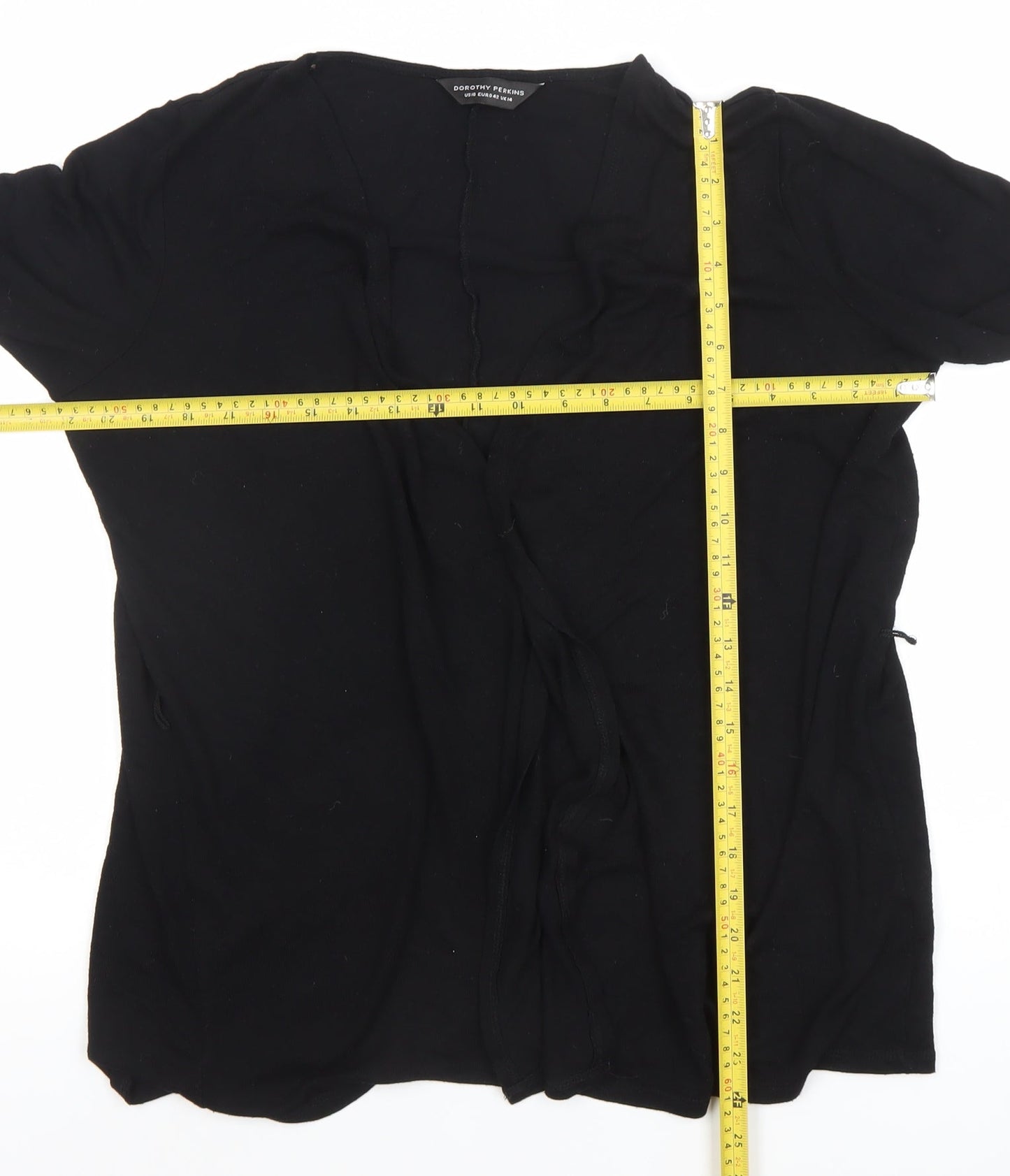 Dorothy Perkins Women’s Black V-Neck Long Sleeve Cardigan Size M