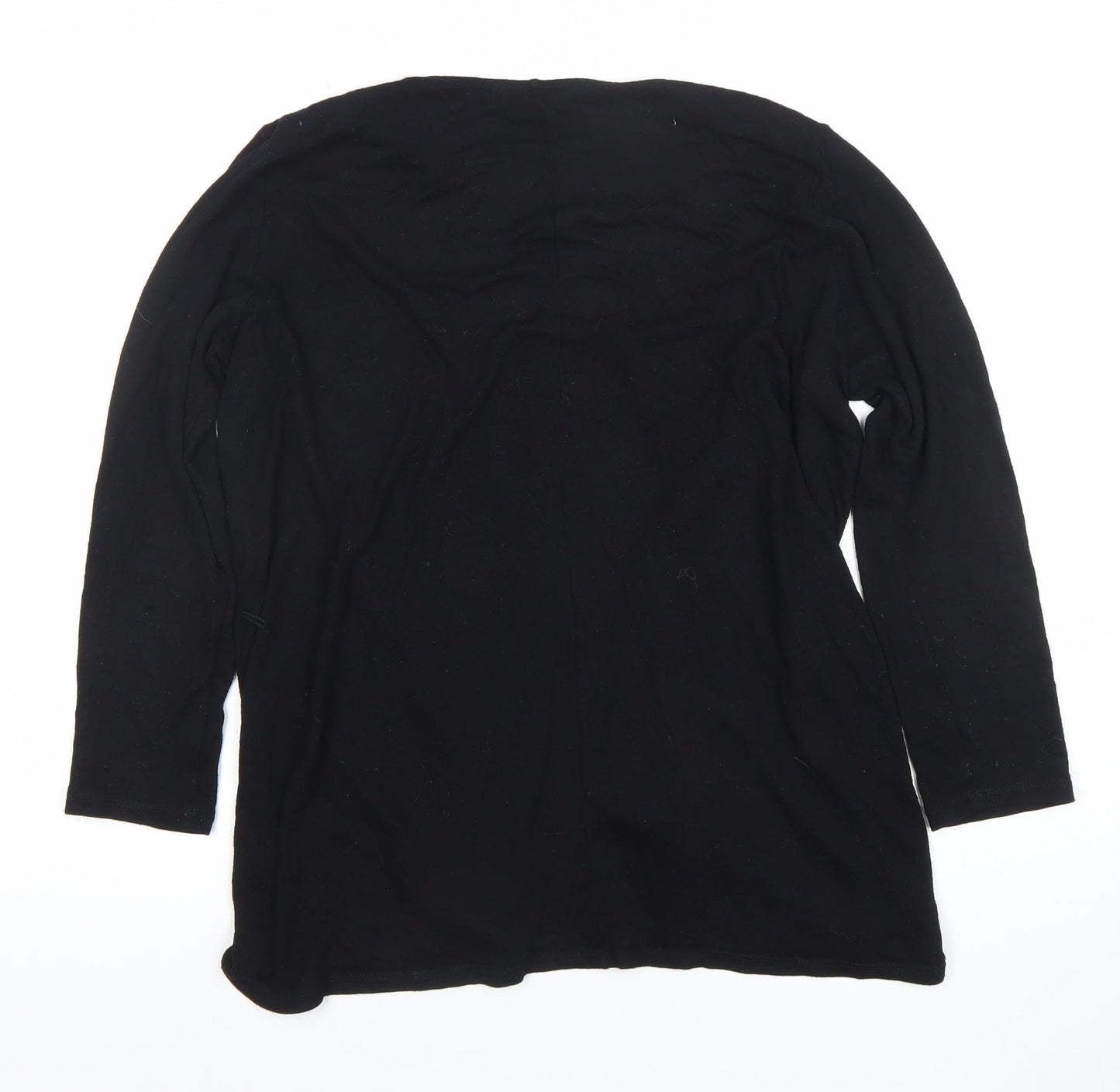 Dorothy Perkins Women’s Black V-Neck Long Sleeve Cardigan Size M