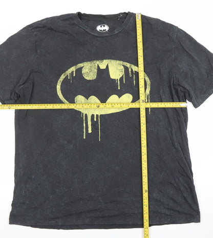 Next Men’s Black Batman Graphic 2XL Cotton T-Shirt