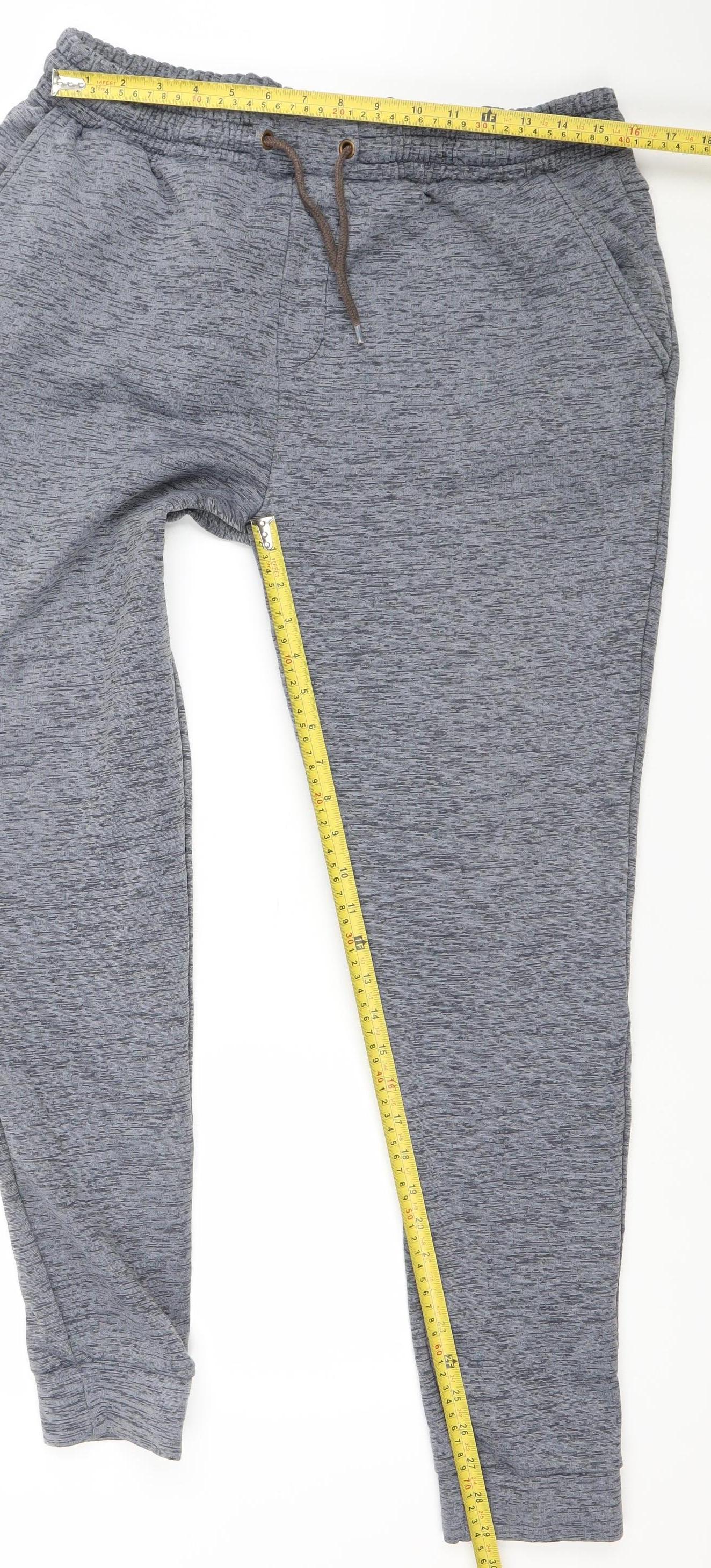 Next Sport Men's Grey Jogger Trousers Large Regular Fit