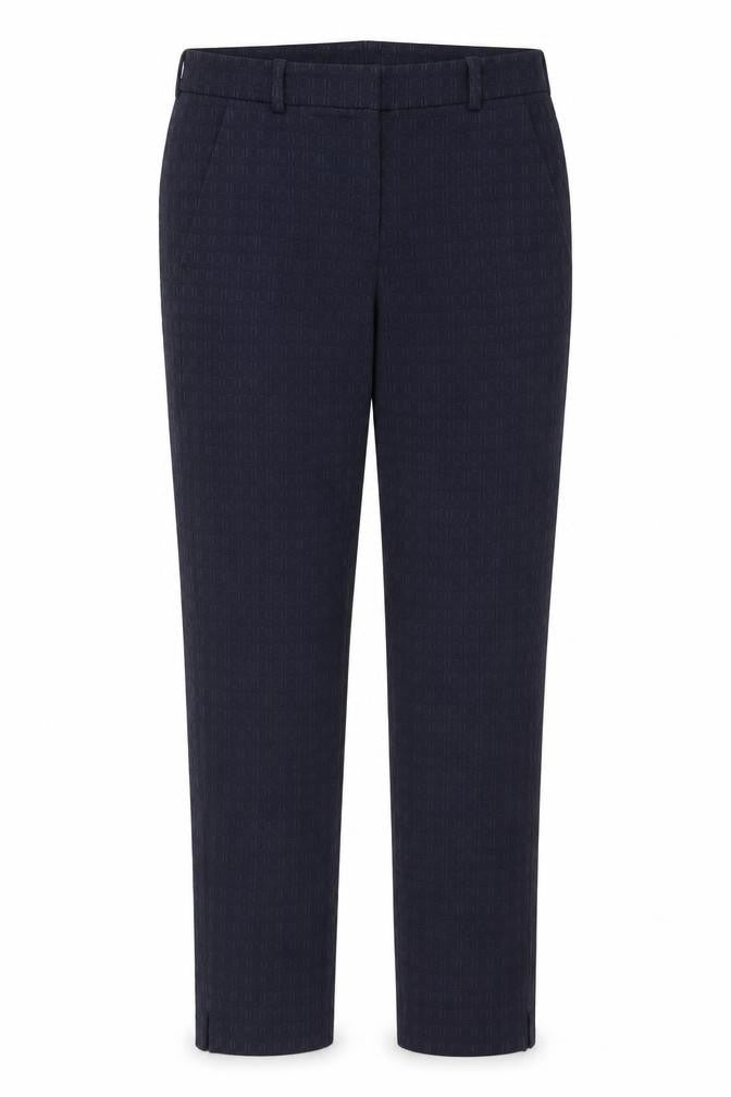 Womens UK Size 8 Jigsaw Regular Fit Business Casual Workwear Blue Trousers