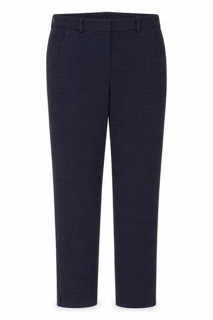 Womens UK Size 8 Jigsaw Regular Fit Business Casual Workwear Blue Trousers