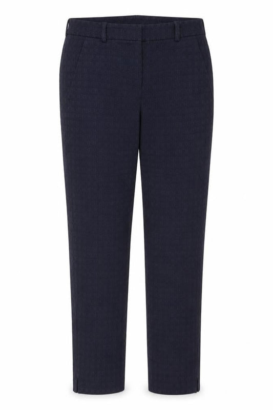 Womens UK Size 8 Jigsaw Regular Fit Business Casual Workwear Blue Trousers