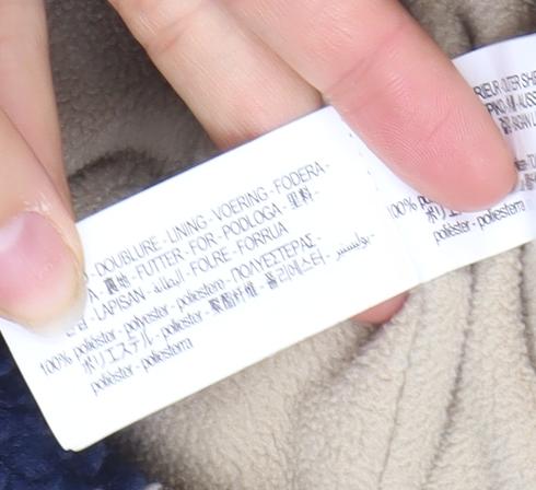 Zara Girls Beige Heart Fleece Jacket 2 Years Soft Lined Winter Zip Up