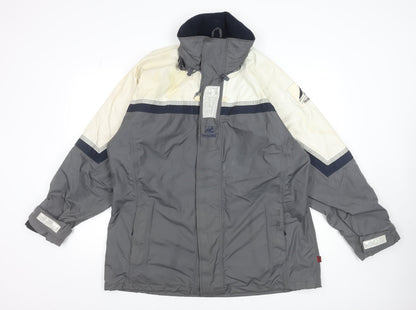 Mens UK Size XL Pro Rainer Grey Rain Coat