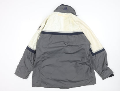 Mens UK Size XL Pro Rainer Grey Rain Coat