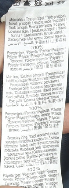 Quechua Boys Blue 10 Years Windbreaker Jacket Waterproof Outdoor