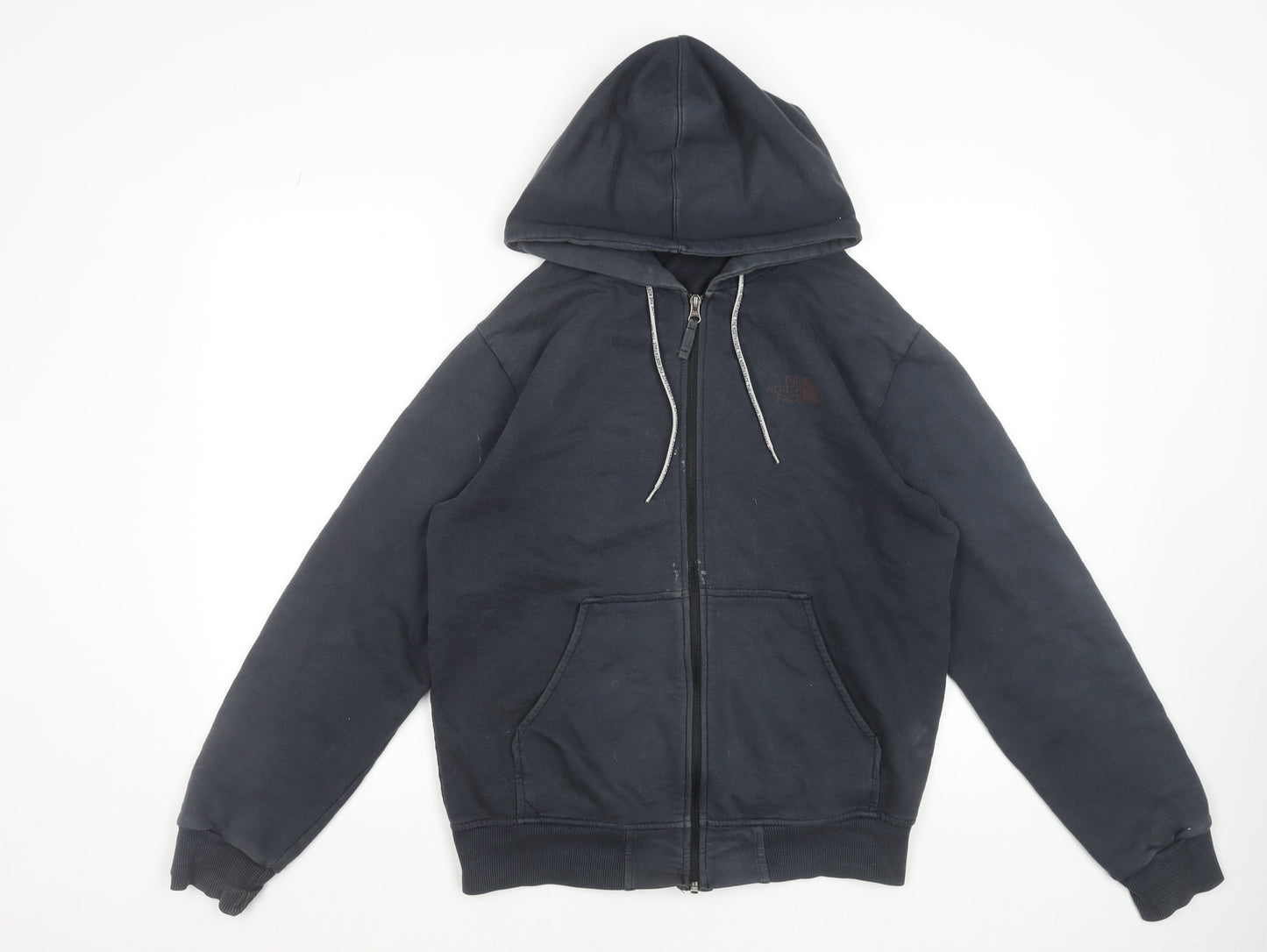 The North Face Mens Black Full Zip Hoodie Size M Outdoor Fleece