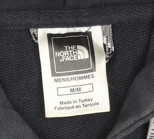 The North Face Mens Black Full Zip Hoodie Size M Outdoor Fleece