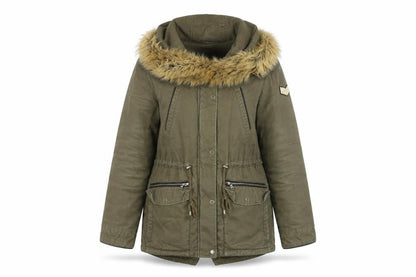 Womens UK Size 10 Pimkie Green Parka Coat