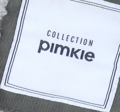Womens UK Size 10 Pimkie Green Parka Coat