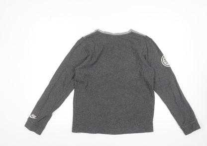 Mens UK Size S Nike Grey Pullover Sweatshirt
