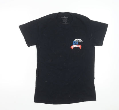 Mens UK Size S Cheats & Thieves Black  T-Shirt