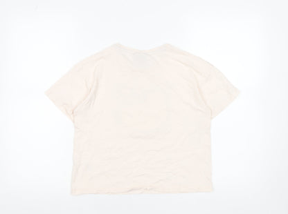 Sanrio Hello Kitty Girls Beige Graphic Cotton T-Shirt 12-13 Years