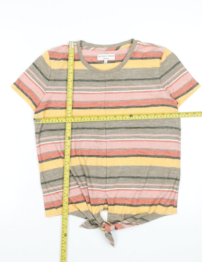 Womens UK Size S Madewell Multicoloured Basic T-Shirt