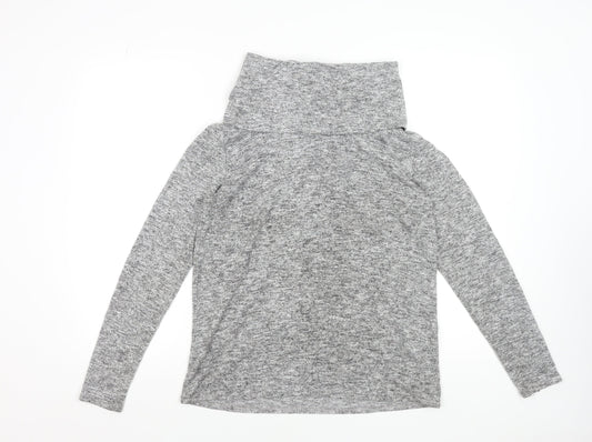 Womens UK Size 14 Dorothy Perkins Grey Basic T-Shirt