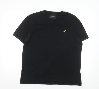 Lyle & Scott Men's Black XL Crew Neck Cotton T-Shirt