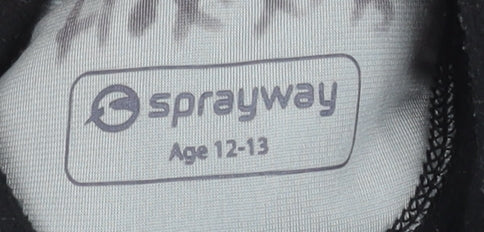 Sprayway Boys Black Fleece Full Zip Jacket Age 12-13 Years Outdoor Warm