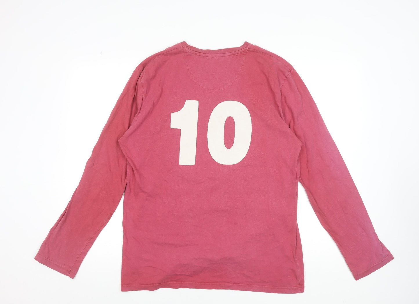 Next Men’s Red England Long Sleeve Football T-Shirt Size L