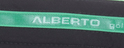 Alberto Men's Green Modern Fit Golf Rain & Wind Fighter Trousers Size 58