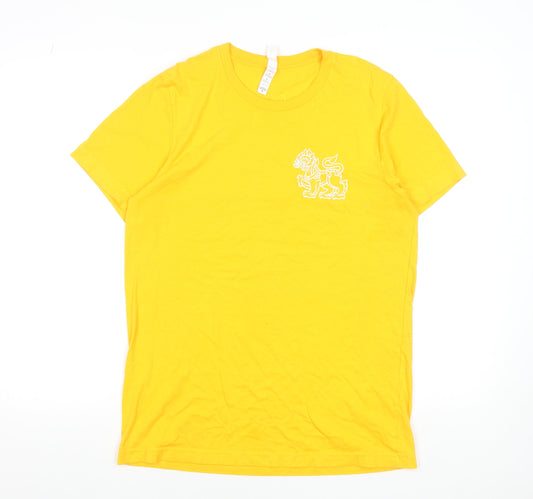 Mens UK Size M Singha Yellow  T-Shirt