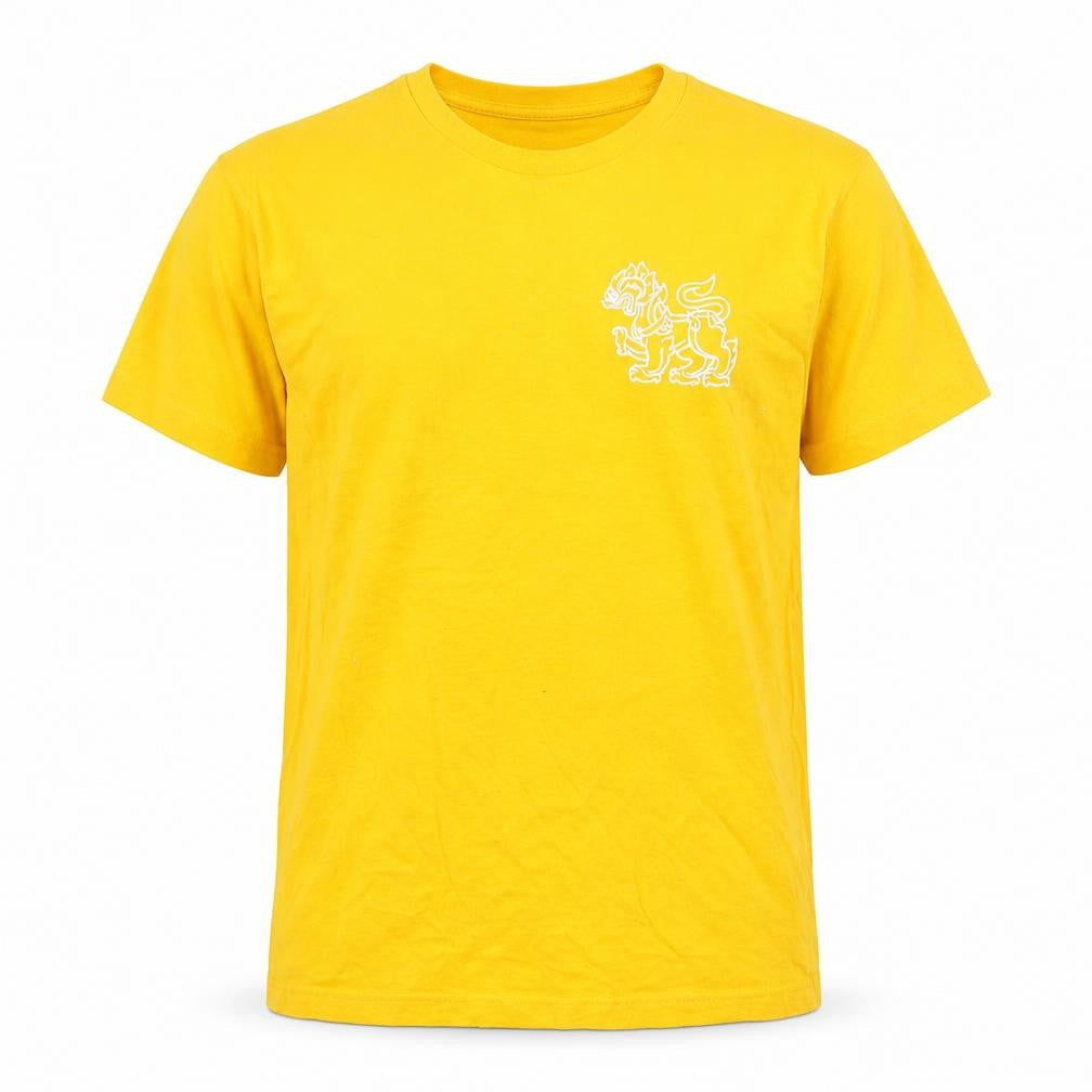 Mens UK Size M Singha Yellow  T-Shirt