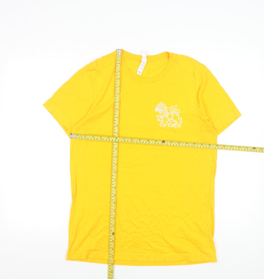 Mens UK Size M Singha Yellow  T-Shirt