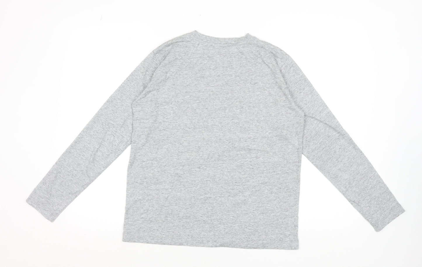 Womens UK Size XS Champion Grey Basic T-Shirt
