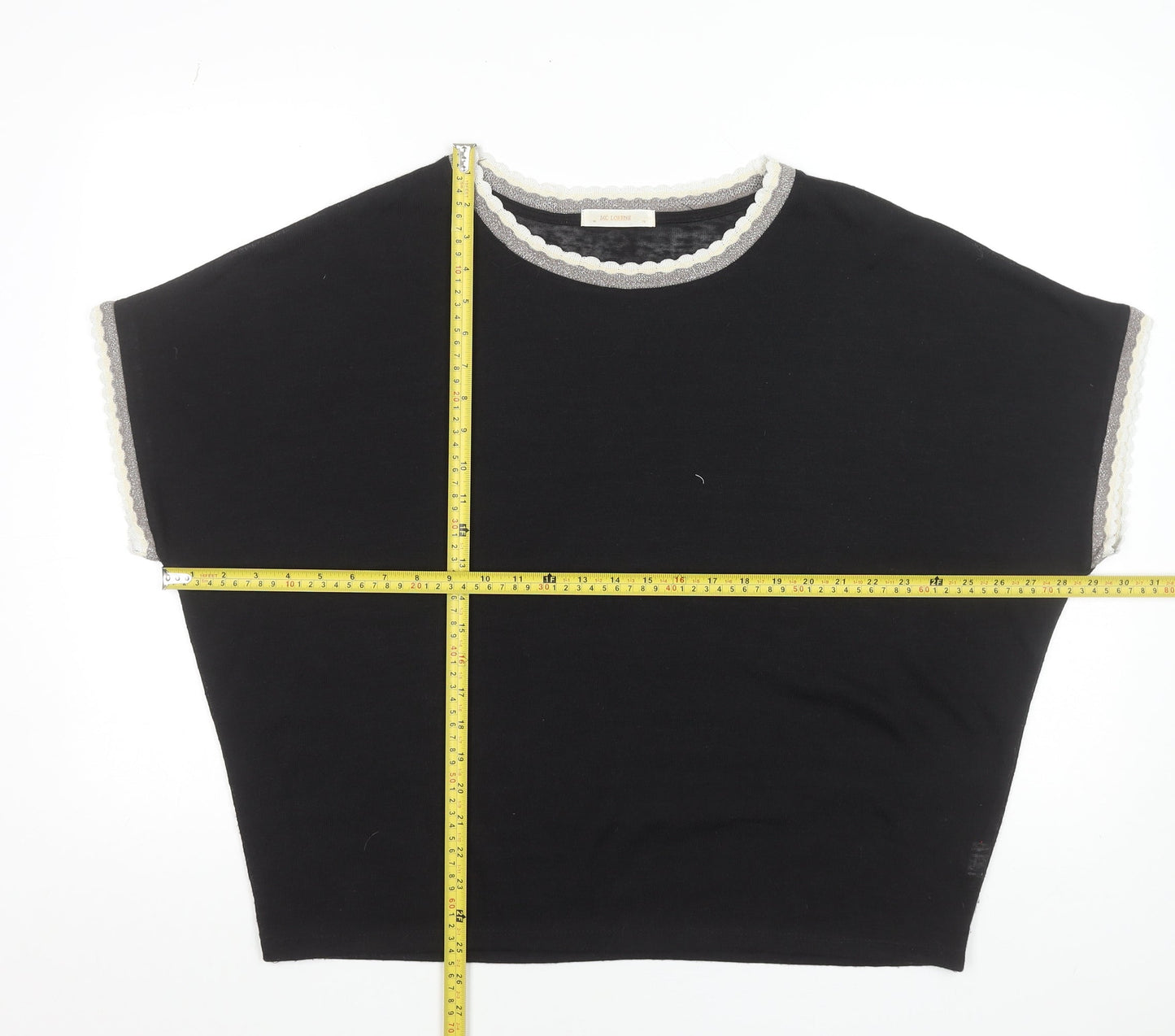 Womens UK Size S MC Lorene Black Pullover Jumper