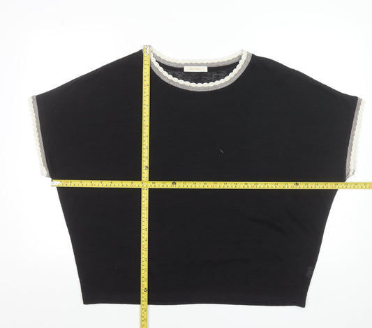 Womens UK Size S MC Lorene Black Pullover Jumper
