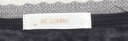 Womens UK Size S MC Lorene Black Pullover Jumper