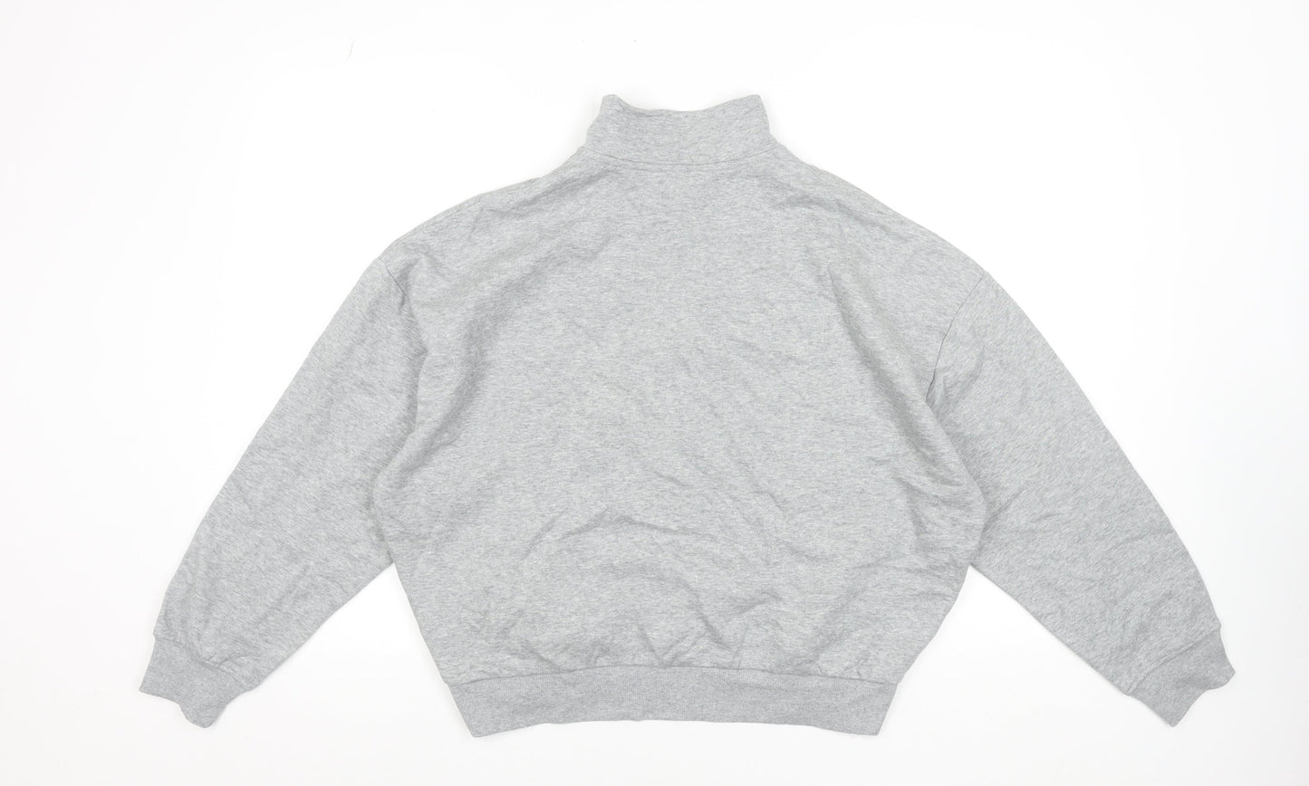 Womens UK Size M Marks and Spencer Grey Pullover Sweatshirt