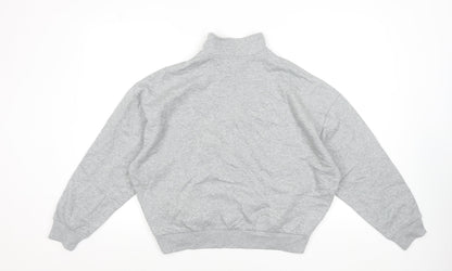 Womens UK Size M Marks and Spencer Grey Pullover Sweatshirt
